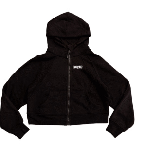 Cropped Zip-Through Hoodie - Image 14